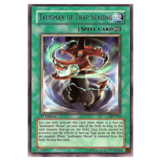 Yu-Gi-Oh! - Ancient Sanctuary - Talisman of Trap Sealing (Rare) AST-044