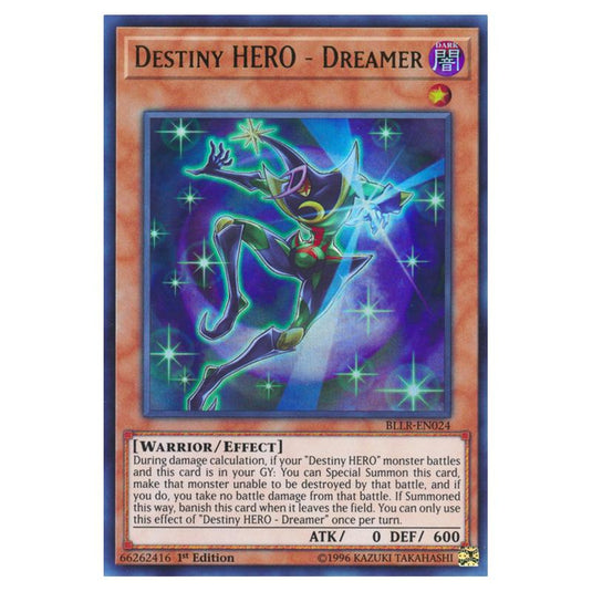 Yu-Gi-Oh! - Battles of Legend - Light's Revenge - Destiny HERO - Dreamer (Ultra Rare) BLLR-EN024