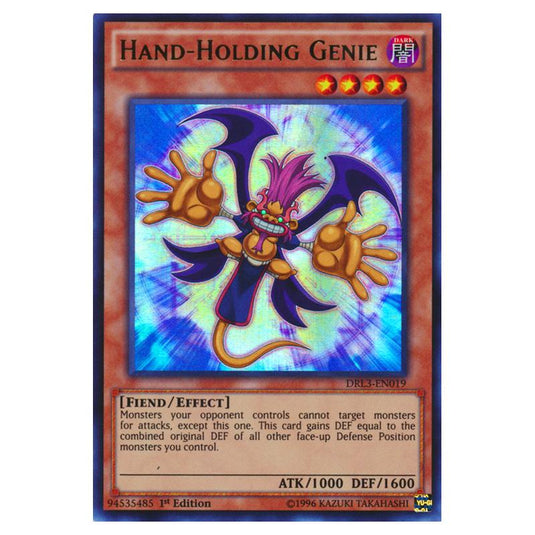Yu-Gi-Oh! - Dragons of Legend - Unleashed - Hand-Holding Genie (Ultra Rare) DRL3-EN019