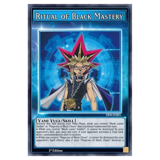 Yu-Gi-Oh! - Speed Duel Starter Decks - Match of the Millennium - Ritual of Black Mastery (Common) SS04-ENS01