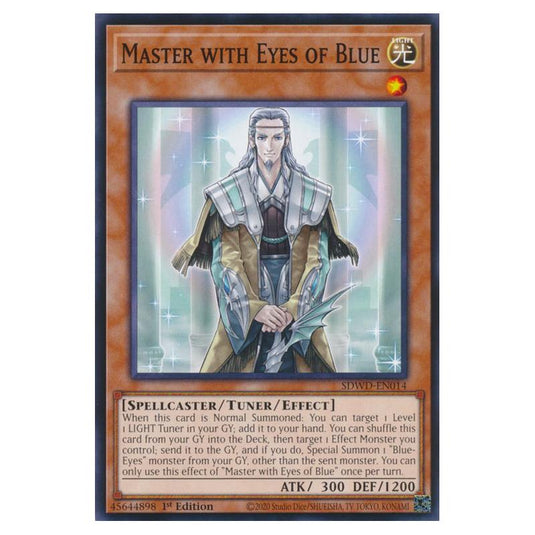 Yu-Gi-Oh! - Structure Deck - Blue-Eyes White Destiny - Master with Eyes of Blue (Common) SDWD-EN014