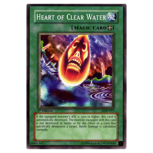 Yu-Gi-Oh! - Legacy of Darkness - Heart of Clear Water (Common) LOD-077