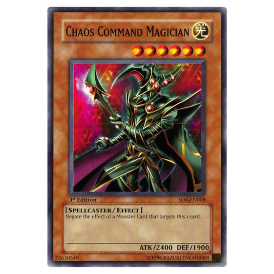 Yu-Gi-Oh! - Structure Deck - Spellcaster's Judgment - Chaos Command Magician (Common) SD6-EN008