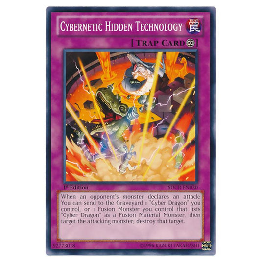 Yu-Gi-Oh! - Cyber Dragon Revolution Structure Deck - Cybernetic Hidden Technology (Common) SDCR-EN030