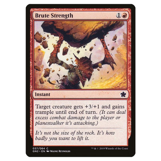 Magic The Gathering - Game Night 2019 - Brute Strength - 37