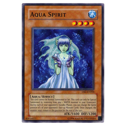Yu-Gi-Oh! - Dark Beginning 2 - Aqua Spirit (Common) DB2-EN006