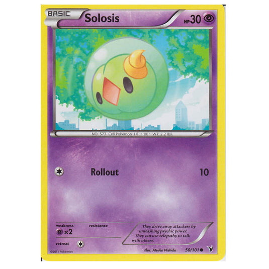 Pokemon - Black & White - Noble Victories - Solosis 50/101