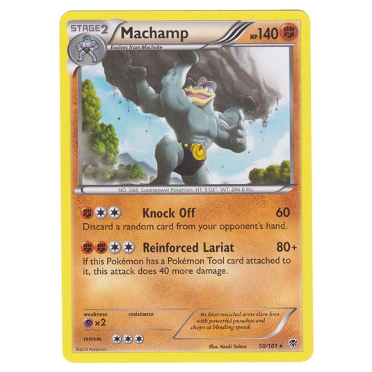 Pokemon - Black & White - Plasma Blast - Machamp - 50/101