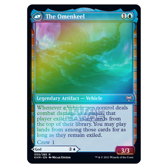 Magic The Gathering - Kaldheim - Cosima, God of the Voyage // The Omenkeel - 50/285 (Foil)