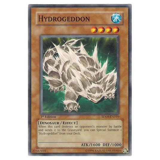 Yu-Gi-Oh! - Structure Deck - Dinosaur's Rage - Hydrogeddon (Common) SD09-EN010