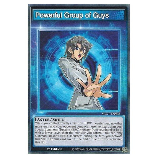 Yu-Gi-Oh! - Speed Duel GX - Duel Academy Box - Powerful Group of Guys (Common) SGX1-ENS02