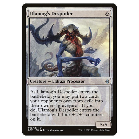 Magic The Gathering - Battle For Zendikar - Ulamog's Despoiler - 16/274