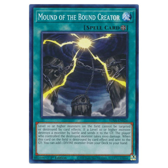 Yu-Gi-Oh! - Structure Deck - Sacred Beasts - Mound of the Bound Creator (Common) SDSA-EN026