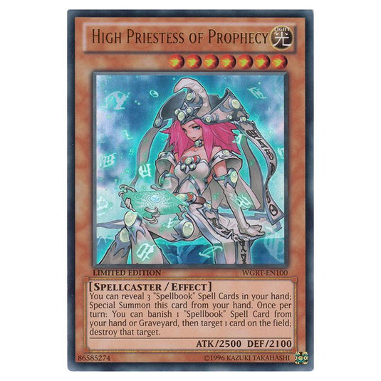 Yu-Gi-Oh! - War of the Giants Reinforcements - High Priestess of Prophecy (Ultra Rare) WGRT-EN100