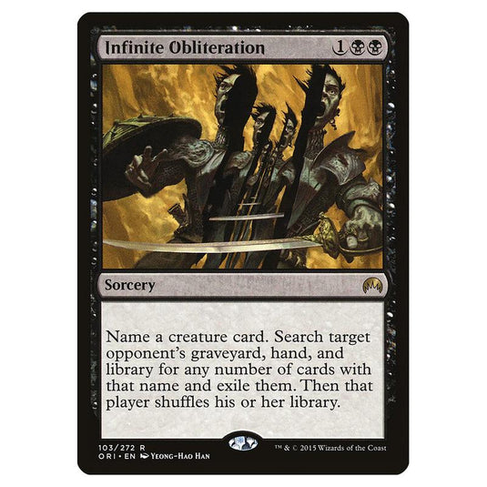 Magic The Gathering - Magic Origins - Infinite Obliteration - 103/272 (Foil)
