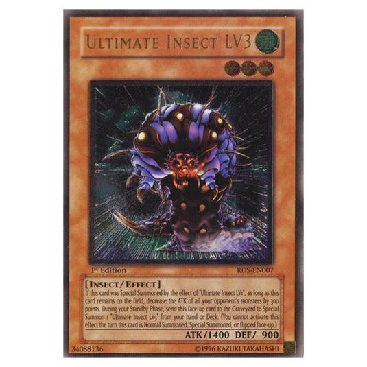 Yu-Gi-Oh! - Rise of Destiny - Ultimate Insect LV3 (Ultimate Rare) RDS-EN007