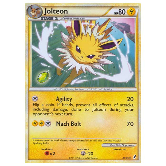 Pokemon - Call of Legends - Jolteon 45/95