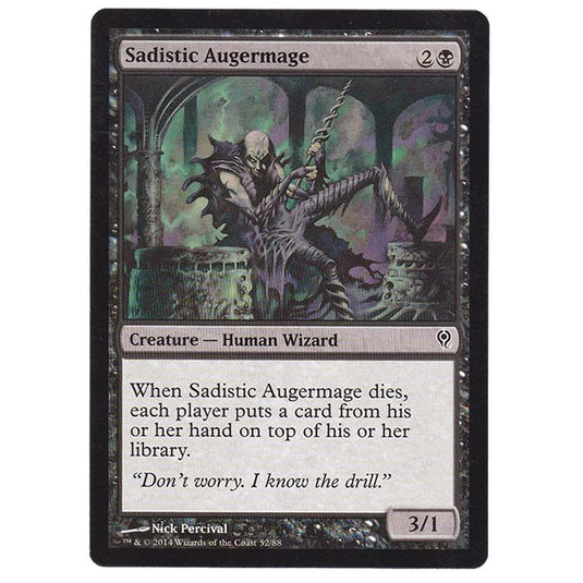 Magic the Gathering - Jace vs Vraska - Sadistic Augermage - 52/88