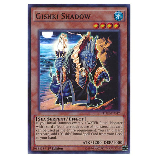 Yu-Gi-Oh! - The Secret Forces - Gishki Shadow (Super Rare) THSF-EN042