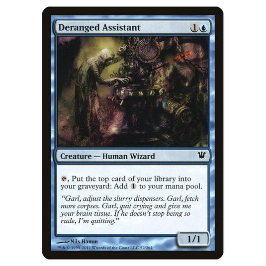 Magic the Gathering - Innistrad - Deranged Assistant - 52/264