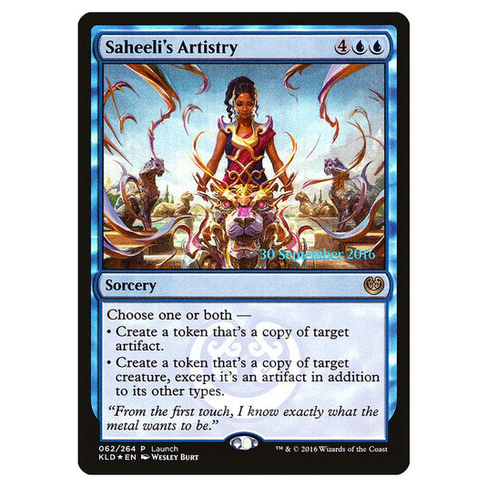 Magic The Gathering - Kaladesh Promos - Saheeli's Artistry - 62 (Foil)