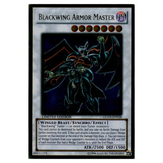 Yu-Gi-Oh! - Gold Series 3 - Blackwing Armor Master (Gold Rare) GLD3-EN038