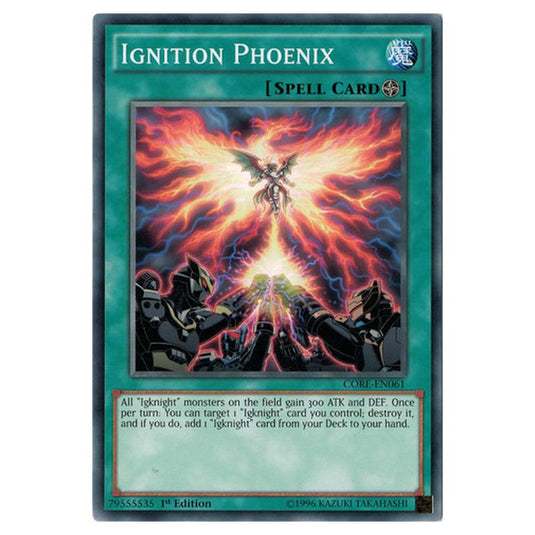 Yu-Gi-Oh! - Clash of Rebellions - Ignition Phoenix (Common) CORE-EN061