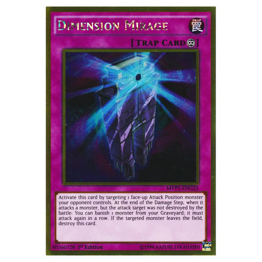 Yu-Gi-Oh! - Yu-Gi-Oh! The Dark Side of Dimensions Movie Pack - Gold Edition - Dimension Mirage (Gold Rare) MVP1-ENG25
