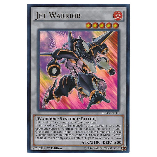 Yu-Gi-Oh! - Synchron Extreme Structure Deck - Jet Warrior (Ultra Rare) SDSE-EN041