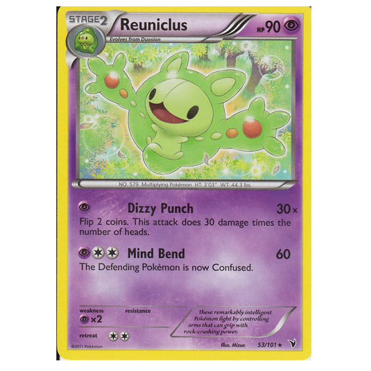 Pokemon - Black & White - Noble Victories - Reuniclus 53/101