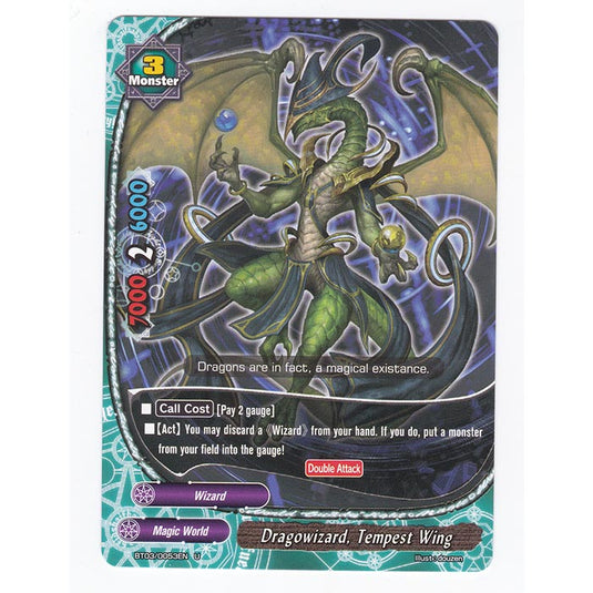 Future Card Buddyfight - Drums Adventures - Dragowizard, Tempest Wing - 53/105