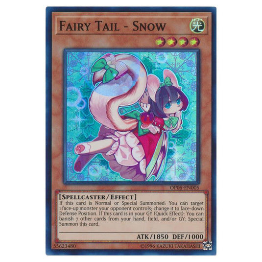 Yu-Gi-Oh! - OTS Tournament Pack 5 - Fairy Tail - Snow (Super Rare) OP05-EN005