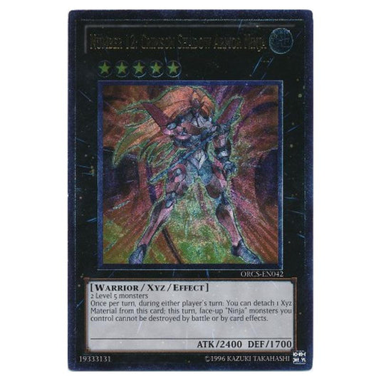 Yu-Gi-Oh! - Order of Chaos - Number 12: Crimson Shadow Armor Ninja (Ultimate Rare) ORCS-EN042