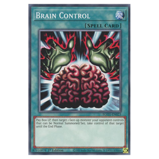 Yu-Gi-Oh! - Egyptian God Deck - Obelisk the Tormentor - Brain Control (Common) EGO1-EN023