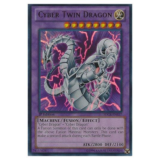 Yu-Gi-Oh! - Cyber Dragon Revolution Structure Deck - Cyber Twin Dragon (Ultra Rare) SDCR-EN037
