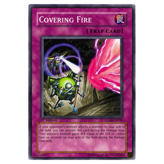 Yu-Gi-Oh! - Structure Deck - Machine Re-Volt - Covering Fire (Common) SD10-EN036