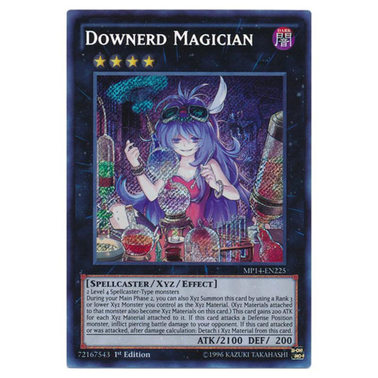 Yu-Gi-Oh! - 2014 Mega-Tin Mega Pack - Downerd Magician (Secret Rare) MP14-EN225