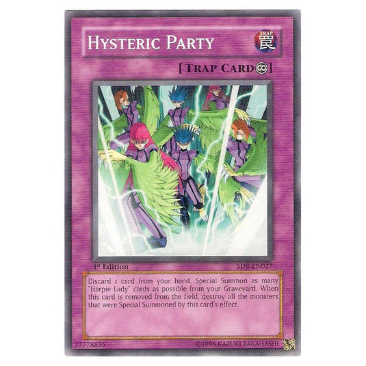 Yu-Gi-Oh! - Structure Deck - Lord of the Storm - Hysteric Party (Common) SD8-EN027