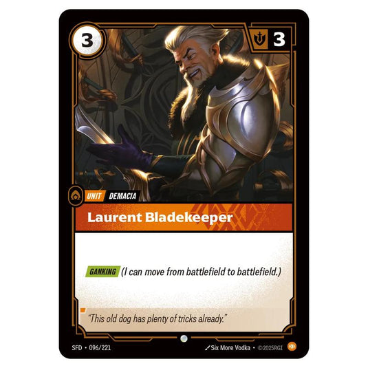Riftbound: League of Legends TCG - Spiritforged - Laurent Bladekeeper - 096/221