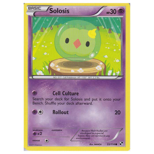 Pokemon - Black & White - Solosis 55/114