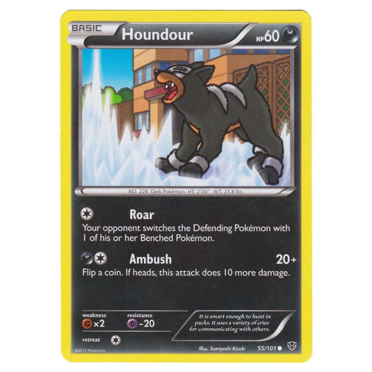 Pokemon - Black & White - Plasma Blast - Houndour - 55/101