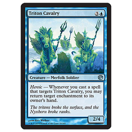 Magic the Gathering - Journey into Nyx - Triton Cavalry - 55/165