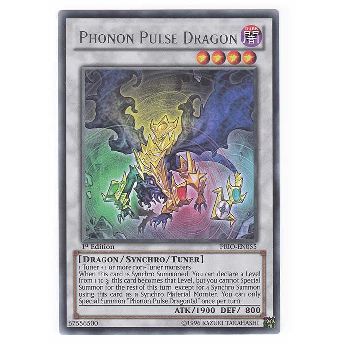Yu-Gi-Oh! - Primal Origin - Phonon Pulse Dragon