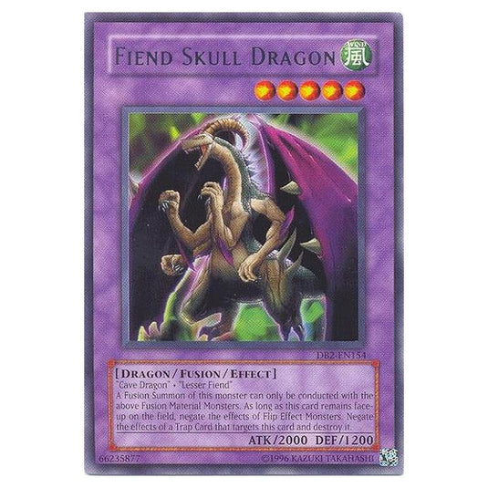 Yu-Gi-Oh! - Dark Beginning 2 - Fiend Skull Dragon (Rare) DB2-EN154