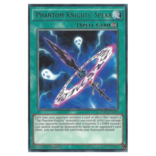 Yu-Gi-Oh! - Wing Raiders - Phantom Knights' Spear (Rare) WIRA-EN008