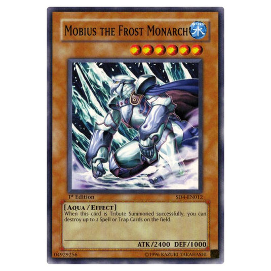 Yu-Gi-Oh! - Structure Deck - Fury from the Deep - Mobius the Frost Monarch (Common) SD4-EN012