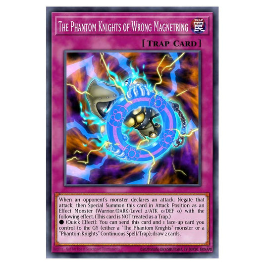 Yu-Gi-Oh! - Maximum Crisis - The Phantom Knights of Wrong Magnetring (Common) MACR-EN067