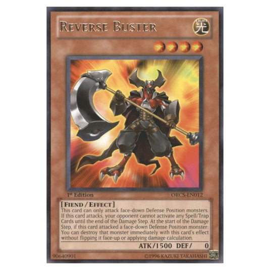 Yu-Gi-Oh! - Order of Chaos - Reverse Buster (Rare) ORCS-EN012