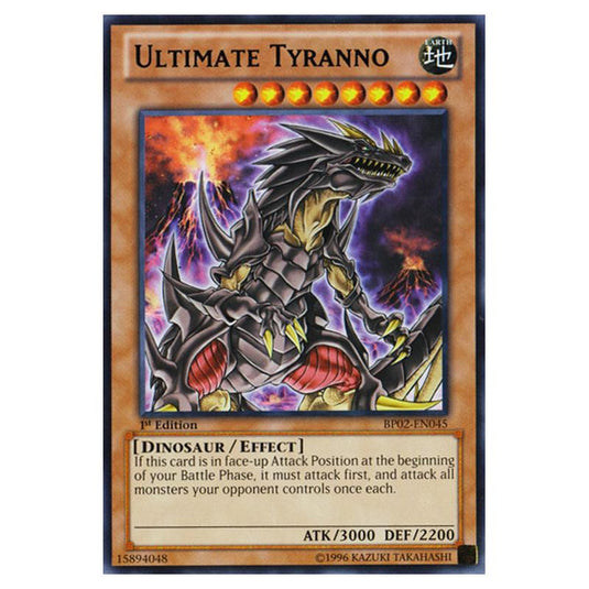 Yu-Gi-Oh! - Battle Pack 2 - War of the Giants - Ultimate Tyranno (Rare) BP02-EN045