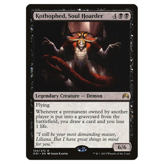 Magic The Gathering - Magic Origins - Kothophed, Soul Hoarder - 104/272 (Foil)